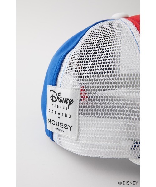 Disney SERIES CREATED by MUS(ディズニーシリーズクリエイテッドバイエムユーエス)の「MD TRUCKER SNAPBACK(キャップ・レディース・ブラック/レッド・FREE)」の18枚目の写真