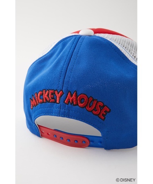 Disney SERIES CREATED by MUS(ディズニーシリーズクリエイテッドバイエムユーエス)の「MD TRUCKER SNAPBACK(キャップ・レディース・ブラック/レッド・FREE)」の19枚目の写真