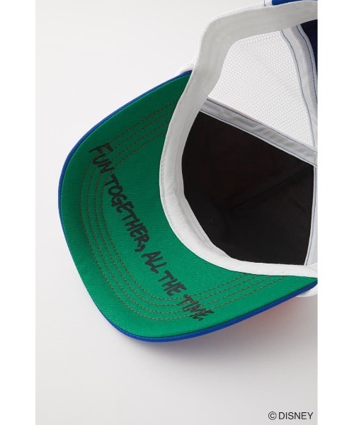 Disney SERIES CREATED by MUS(ディズニーシリーズクリエイテッドバイエムユーエス)の「MD TRUCKER SNAPBACK(キャップ・レディース・ブラック/レッド・FREE)」の20枚目の写真