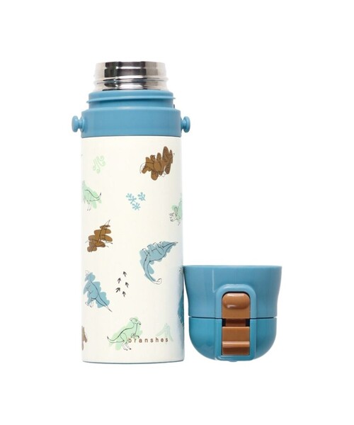 BRANSHES（ブランシェス）の「【恐竜柄 / 花柄・容量470ml】水筒