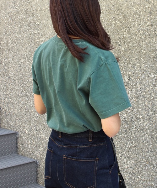 GOOD ROCK SPEED（グッドロックスピード）の「【GOOD ROCK SPEED】別注 オリジナルロックTEE（Tシャツ/カットソー・レディース・ブラック/ピンク/グリーン・F）」の15枚目の写真