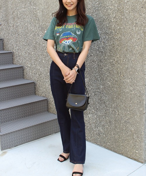 GOOD ROCK SPEED（グッドロックスピード）の「【GOOD ROCK SPEED】別注 オリジナルロックTEE（Tシャツ/カットソー・レディース・ブラック/ピンク/グリーン・F）」の19枚目の写真