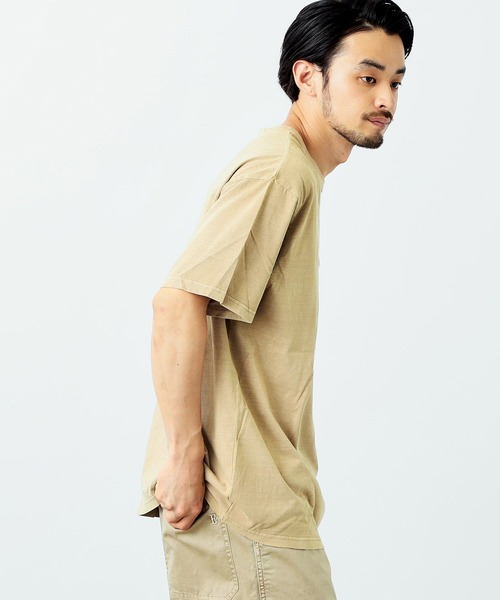 EDWIN(エドウィン)の「EDWIN エドウィン EDWIN HS POCKET Tシャツ(Tシャツ/カットソー・メンズ・グレー/ブラウン/ベージュ/パープル・MEDIUM/LARGE/X-LARGE)」の16枚目の写真