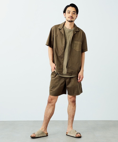 EDWIN(エドウィン)の「EDWIN エドウィン EDWIN HS POCKET Tシャツ(Tシャツ/カットソー・メンズ・グレー/ブラウン/ベージュ/パープル・MEDIUM/LARGE/X-LARGE)」の19枚目の写真