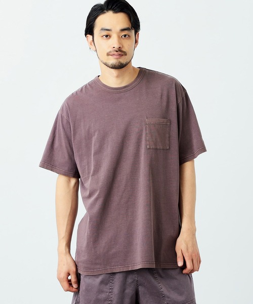EDWIN(エドウィン)の「EDWIN エドウィン EDWIN HS POCKET Tシャツ(Tシャツ/カットソー・メンズ・グレー/ブラウン/ベージュ/パープル・MEDIUM/LARGE/X-LARGE)」の11枚目の写真