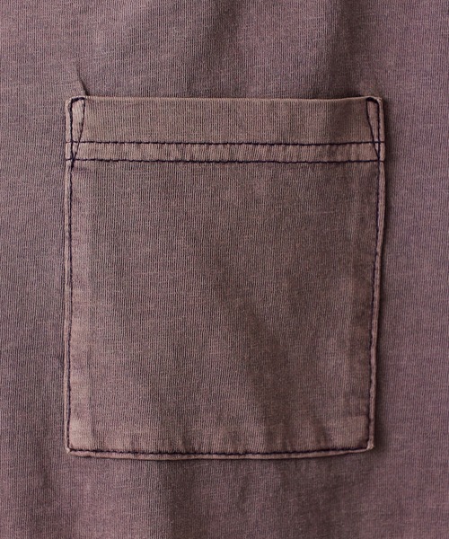 EDWIN(エドウィン)の「EDWIN エドウィン EDWIN HS POCKET Tシャツ(Tシャツ/カットソー・メンズ・グレー/ブラウン/ベージュ/パープル・MEDIUM/LARGE/X-LARGE)」の7枚目の写真