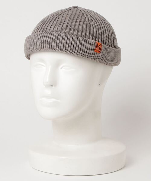 MANASTASH（マナスタッシュ）の「MANASTASH/マナスタッシュ　A/C Short Roll Watch Cap　ショートロールワッチキャップ（ニットキャップ/ビーニー・メンズ・アイボリー/ブラック/グレー/ベージュ/オリーブ・FREE）」の4枚目の写真