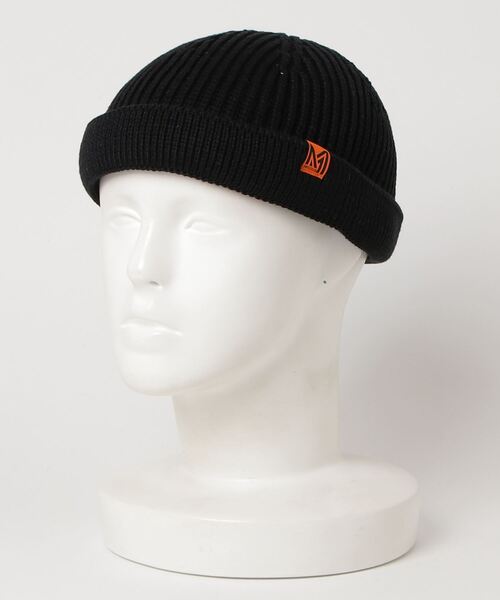 MANASTASH（マナスタッシュ）の「MANASTASH/マナスタッシュ　A/C Short Roll Watch Cap　ショートロールワッチキャップ（ニットキャップ/ビーニー・メンズ・アイボリー/ブラック/グレー/ベージュ/オリーブ・FREE）」の3枚目の写真