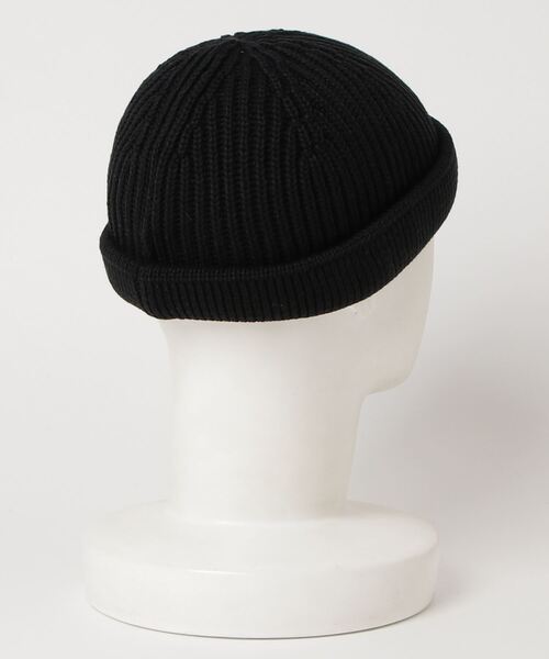 MANASTASH（マナスタッシュ）の「MANASTASH/マナスタッシュ　A/C Short Roll Watch Cap　ショートロールワッチキャップ（ニットキャップ/ビーニー・メンズ・アイボリー/ブラック/グレー/ベージュ/オリーブ・FREE）」の6枚目の写真