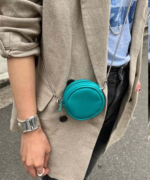 SHENERY（シーナリー）の「サークルポシェット（ショルダーバッグ・レディース・ブルー系その他/ブラック/ピンク・FREE）」の13枚目の写真