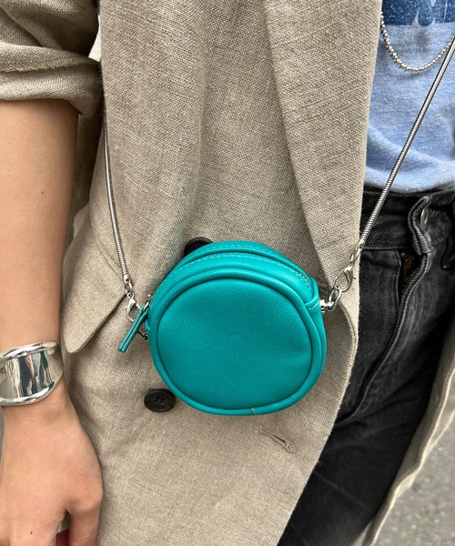 SHENERY（シーナリー）の「サークルポシェット（ショルダーバッグ・レディース・ブルー系その他/ブラック/ピンク・FREE）」の12枚目の写真