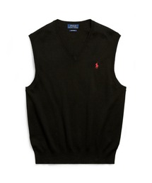 POLO RALPH LAUREN | コットン Vネック セーター ベスト(ベスト)