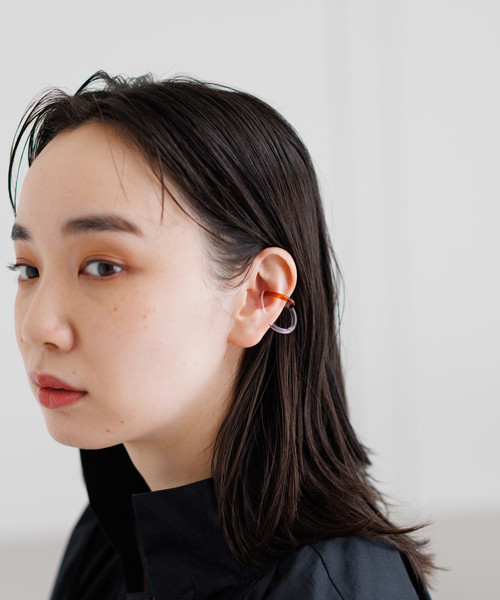 Lemme.(レム)の「【Lemme./レム】Snowdrop Earcuff イヤーカフ(イヤーカフ・レディース・ピンク/ブルー・フリー)」の6枚目の写真