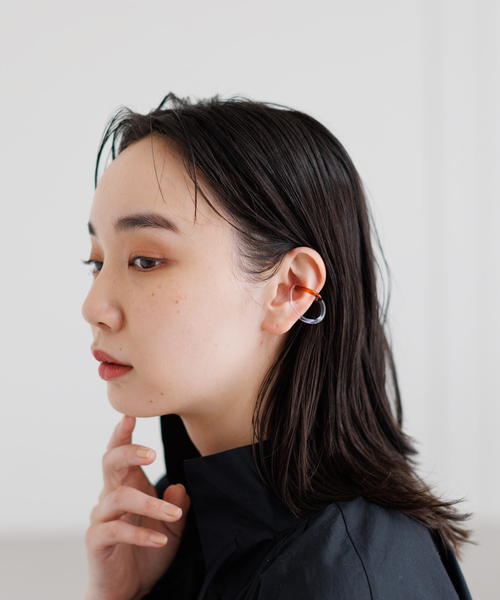 Lemme.(レム)の「【Lemme./レム】Snowdrop Earcuff イヤーカフ(イヤーカフ・レディース・ピンク/ブルー・フリー)」の7枚目の写真