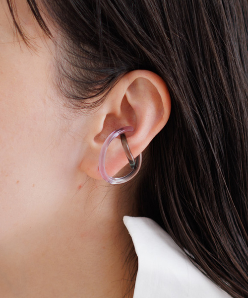 Lemme.(レム)の「【Lemme./レム】Snowdrop Earcuff イヤーカフ(イヤーカフ・レディース・ピンク/ブルー・フリー)」の10枚目の写真
