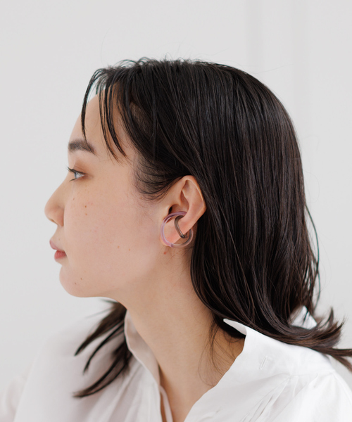Lemme.(レム)の「【Lemme./レム】Snowdrop Earcuff イヤーカフ(イヤーカフ・レディース・ピンク/ブルー・フリー)」の15枚目の写真