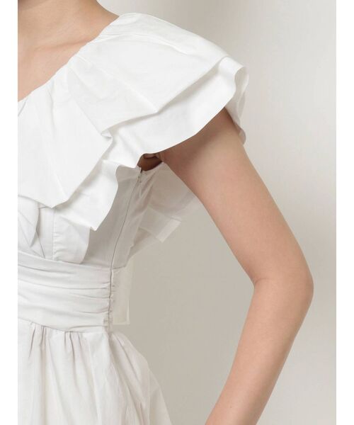 MERCURYDUO(マーキュリーデュオ)の「ボリュームタックスリーブチュニックブラウス(シャツ/ブラウス・レディース・オフホワイト/ブラック/ブルー・FREE)」の11枚目の写真