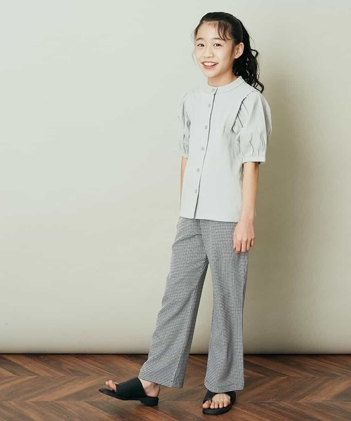 a.v.v（アーヴェヴェ）の「[KIDS]【ママとお揃い】トングサンダル（サンダル・キッズ・ブラック/モカ・24/20/23/21/22）」の7枚目の写真