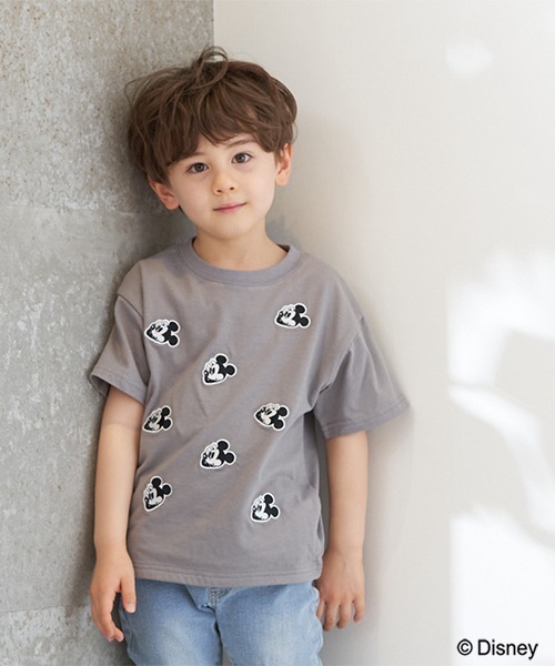 セール Disney ミッキー刺しゅう半袖tシャツ Tシャツ カットソー B Room ビールーム のファッション通販 Zozotown