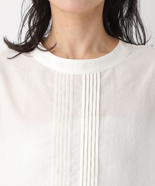 LEPSIM（レプシィム）の「2WAYピンタックブラウス　274207（シャツ/ブラウス・レディース・グレー/オフホワイト/ブルー/ホワイト・FREE）」の13枚目の写真