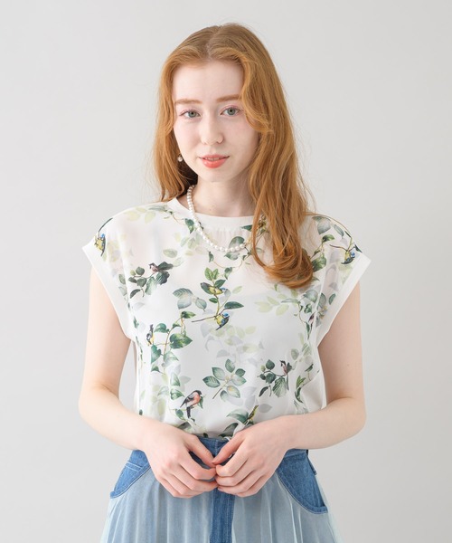 Paradise Picnic（パラダイスピクニック）の「doll up oops チュールＸデニムスカート（デニムスカート・レディース・ネイビー/ブルー・FREE）」の16枚目の写真