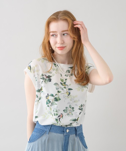 Paradise Picnic（パラダイスピクニック）の「doll up oops チュールＸデニムスカート（デニムスカート・レディース・ネイビー/ブルー・FREE）」の18枚目の写真