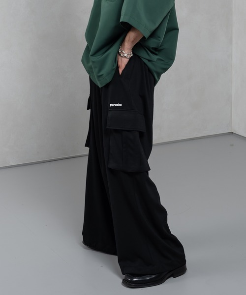 セール】2wayイージーカーゴスラックスパンツ（カーゴパンツ