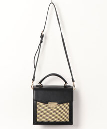 EDIT COLOGNE | 【美人百花4月号掲載商品】マテリアルコンビバッグ(ショルダーバッグ)