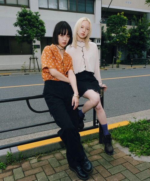 WHO'S WHO gallery（フーズフーギャラリー）の「メローカーデ（カーディガン/ボレロ・レディース・アイボリー/キャメル/ブラック/パープル・FREE）」の9枚目の写真