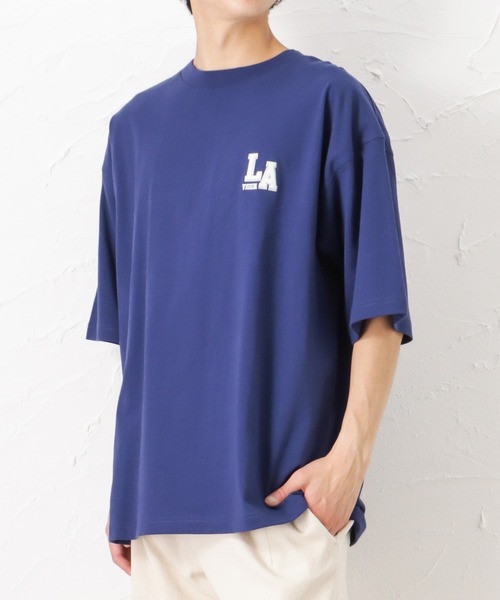 VISION STREET WEAR(ヴィジョンストリートウェア)の「サガラ刺繍ビッグTシャツ(Tシャツ/カットソー・メンズ・ブルー/ホワイト/チャコール/グリーン・XL/L/M)」の20枚目の写真