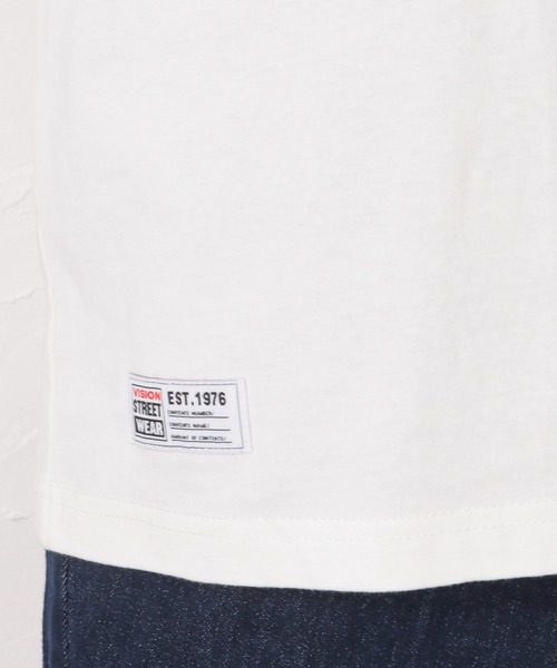 VISION STREET WEAR(ヴィジョンストリートウェア)の「サガラ刺繍ビッグTシャツ(Tシャツ/カットソー・メンズ・ブルー/ホワイト/チャコール/グリーン・XL/L/M)」の22枚目の写真