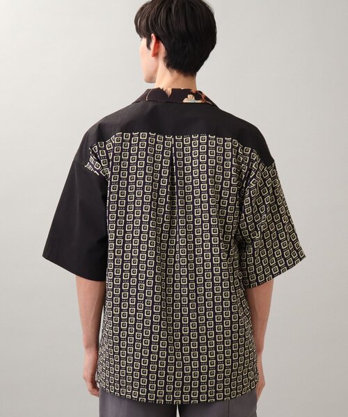 THE SHOP TK (ザ ショップ ティーケー )の「◆パネルデザインオープンカラーシャツ(シャツ/ブラウス・メンズ・ブラック系4/ベージュ系4・02/03/04)」の14枚目の写真