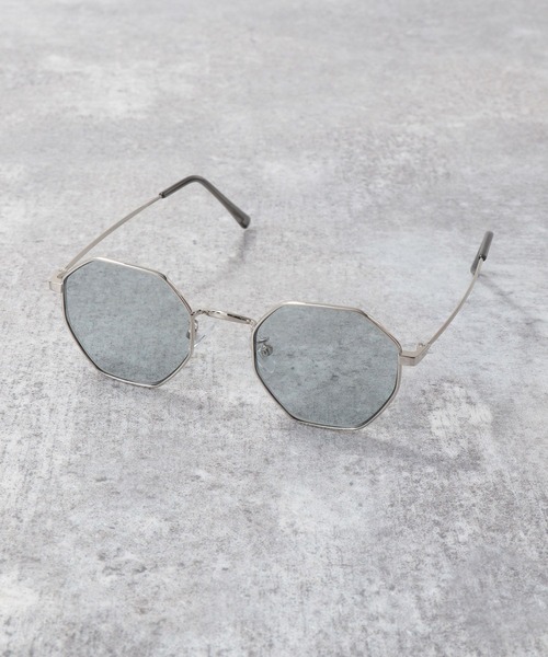 RAGEBLUE（レイジブルー）の「メタルフレームメガネ２（サングラス・メンズ・ブラック系その他/ベージュ系その他・FREE）」の5枚目の写真