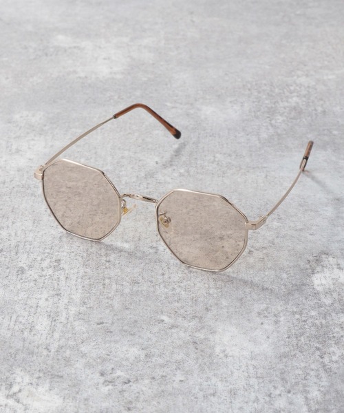 RAGEBLUE（レイジブルー）の「メタルフレームメガネ２（サングラス・メンズ・ブラック系その他/ベージュ系その他・FREE）」の6枚目の写真