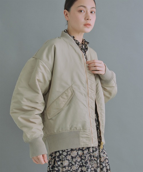 KHA:KI / カーキ」REVERSIBLE MA-1