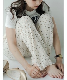 jumelle | シャーリングプリントパンツ(その他パンツ)