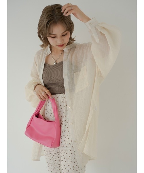 jumelle(ジュメロ)の「シャーリングプリントパンツ(その他パンツ・レディース・ベージュ・FREE)」の11枚目の写真