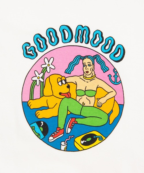 PUNYUS（プニュズ）の「GOODMOODプチハイネックＴ（Tシャツ/カットソー・レディース・ホワイト/ブラック/ブラック系その他・1/2/4/3）」の5枚目の写真