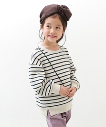 devirock | 裾スリット裏起毛トレーナー(スウェット)