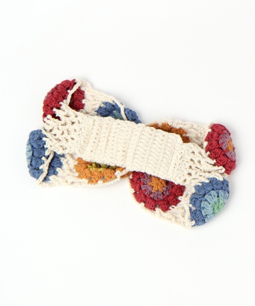 niko and...（ニコアンド）の「オリジナルクロシェヘアターバン（ヘアバンド・レディース・グレー/ピンク/グリーン/その他1・FREE）」の10枚目の写真