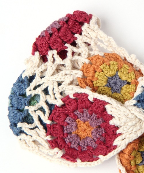 niko and...（ニコアンド）の「オリジナルクロシェヘアターバン（ヘアバンド・レディース・グレー/ピンク/グリーン/その他1・FREE）」の7枚目の写真