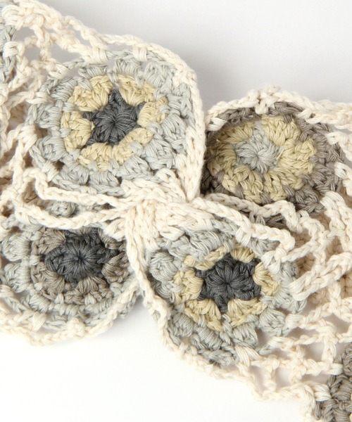 niko and...（ニコアンド）の「オリジナルクロシェヘアターバン（ヘアバンド・レディース・グレー/ピンク/グリーン/その他1・FREE）」の9枚目の写真