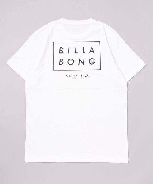 BILLABONG（ビラボン）の「BILLABONG/ビラボン ブランドロゴ スクエアロゴ バックプリントTシャツ BC012-200（Tシャツ/カットソー・メンズ・ホワイト/ブラック/グリーン・M/L/XL）」の5枚目の写真