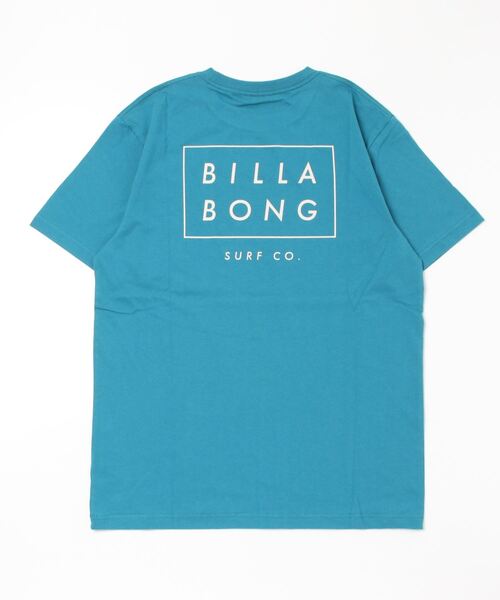 BILLABONG（ビラボン）の「BILLABONG/ビラボン ブランドロゴ スクエアロゴ バックプリントTシャツ BC012-200（Tシャツ/カットソー・メンズ・ホワイト/ブラック/グリーン・M/L/XL）」の6枚目の写真