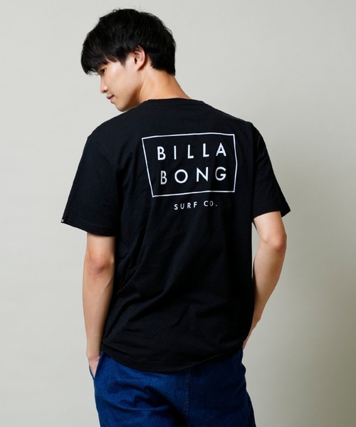 BILLABONG（ビラボン）の「BILLABONG/ビラボン ブランドロゴ スクエアロゴ バックプリントTシャツ BC012-200（Tシャツ/カットソー・メンズ・ホワイト/ブラック/グリーン・M/L/XL）」の21枚目の写真