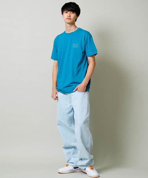 BILLABONG（ビラボン）の「BILLABONG/ビラボン ブランドロゴ スクエアロゴ バックプリントTシャツ BC012-200（Tシャツ/カットソー・メンズ・ホワイト/ブラック/グリーン・M/L/XL）」の12枚目の写真