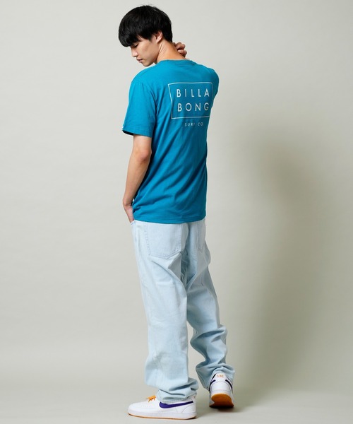 BILLABONG（ビラボン）の「BILLABONG/ビラボン ブランドロゴ スクエアロゴ バックプリントTシャツ BC012-200（Tシャツ/カットソー・メンズ・ホワイト/ブラック/グリーン・M/L/XL）」の10枚目の写真