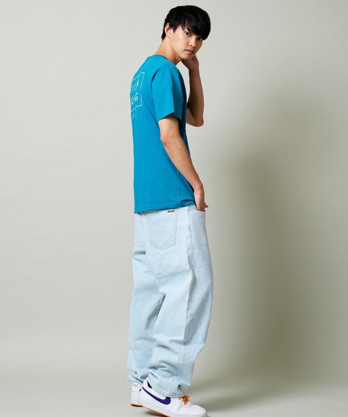 BILLABONG（ビラボン）の「BILLABONG/ビラボン ブランドロゴ スクエアロゴ バックプリントTシャツ BC012-200（Tシャツ/カットソー・メンズ・ホワイト/ブラック/グリーン・M/L/XL）」の11枚目の写真