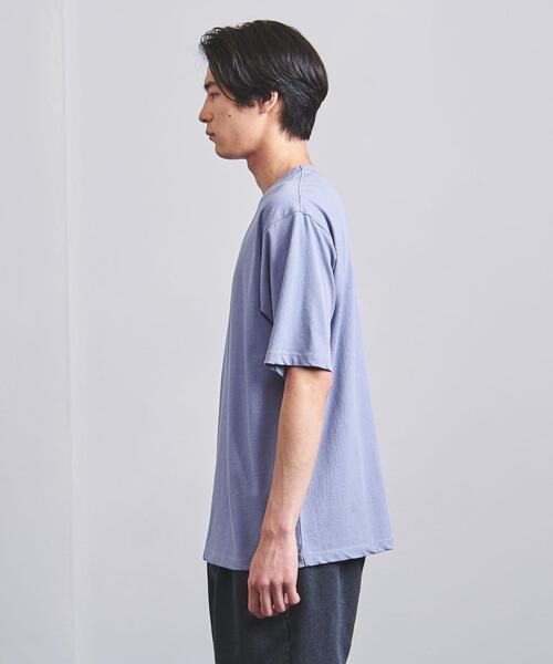 UNITED ARROWS（ユナイテッドアローズ）の「ヴィンテージライク クルーネック Tシャツ（Tシャツ/カットソー・メンズ・ライトブルー/ライム/ダークグレー/ホワイト・XL/S/L/M）」の6枚目の写真