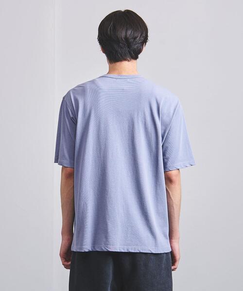 UNITED ARROWS（ユナイテッドアローズ）の「ヴィンテージライク クルーネック Tシャツ（Tシャツ/カットソー・メンズ・ライトブルー/ライム/ダークグレー/ホワイト・XL/S/L/M）」の7枚目の写真